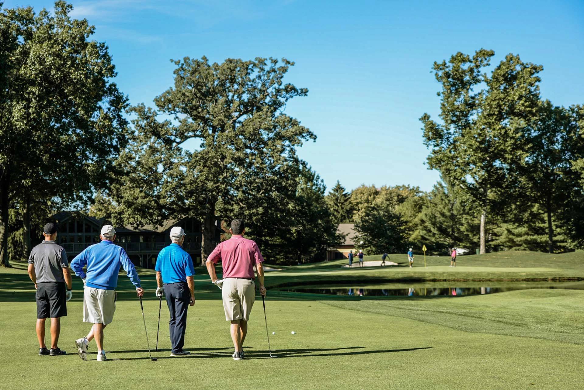 Firestone Corporate Members golfing