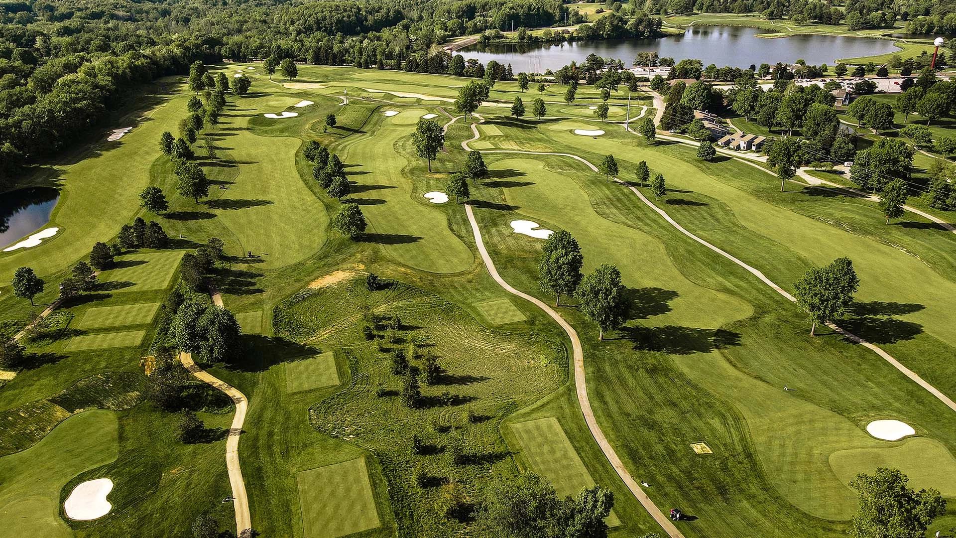 Firestone Fazio Course Bird Eye View