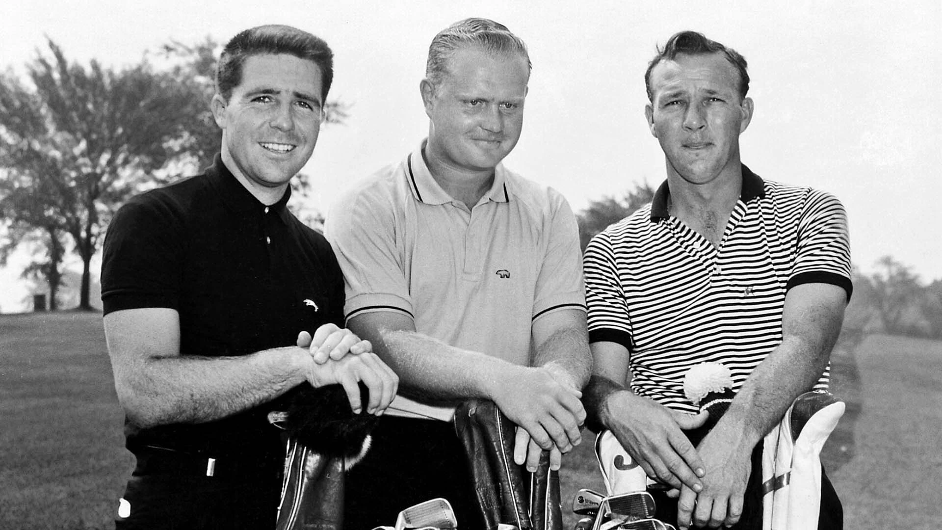 Gary Player and Arnold Palmer at Firestone Country Club