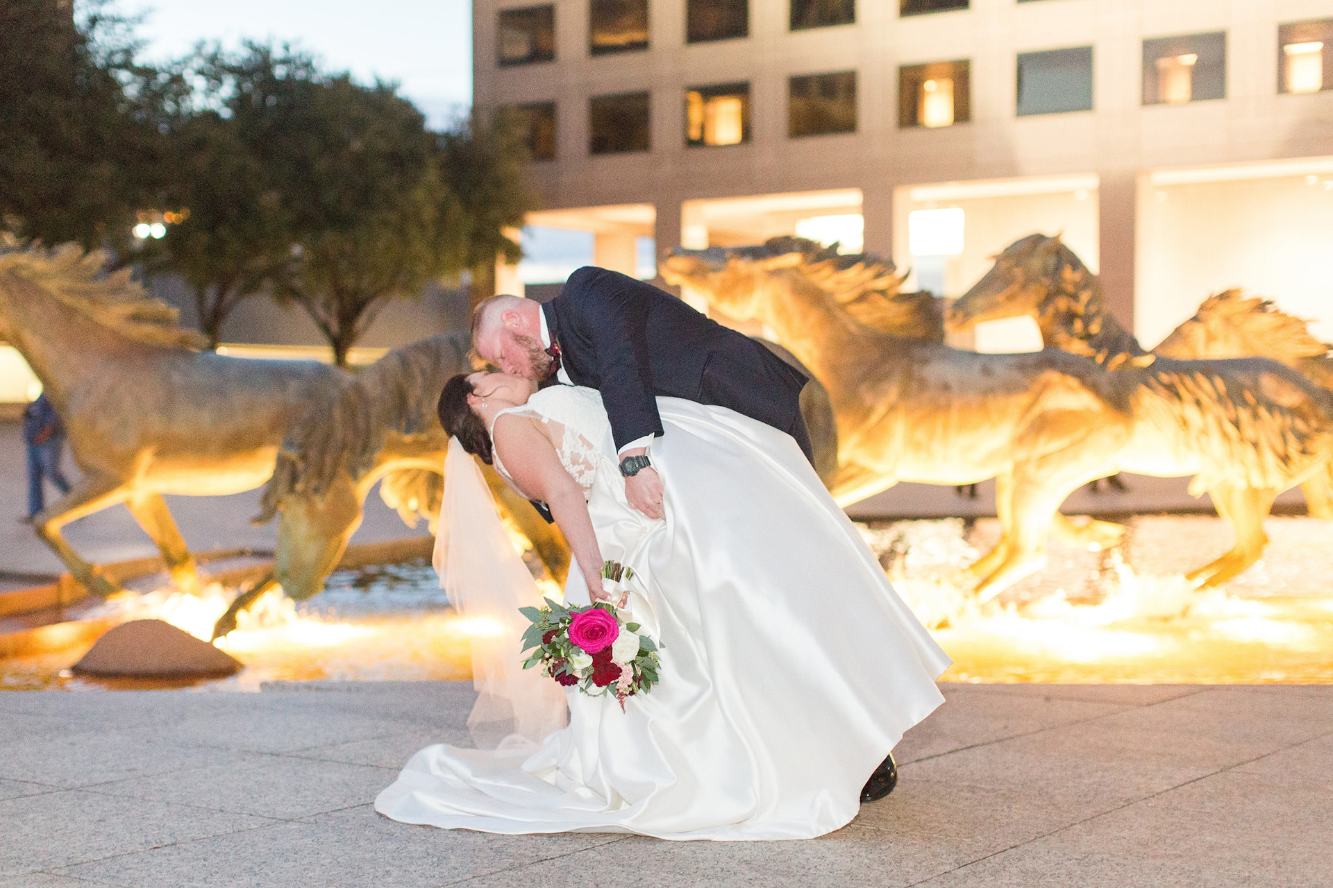 La Cima Club - Bride and Groom