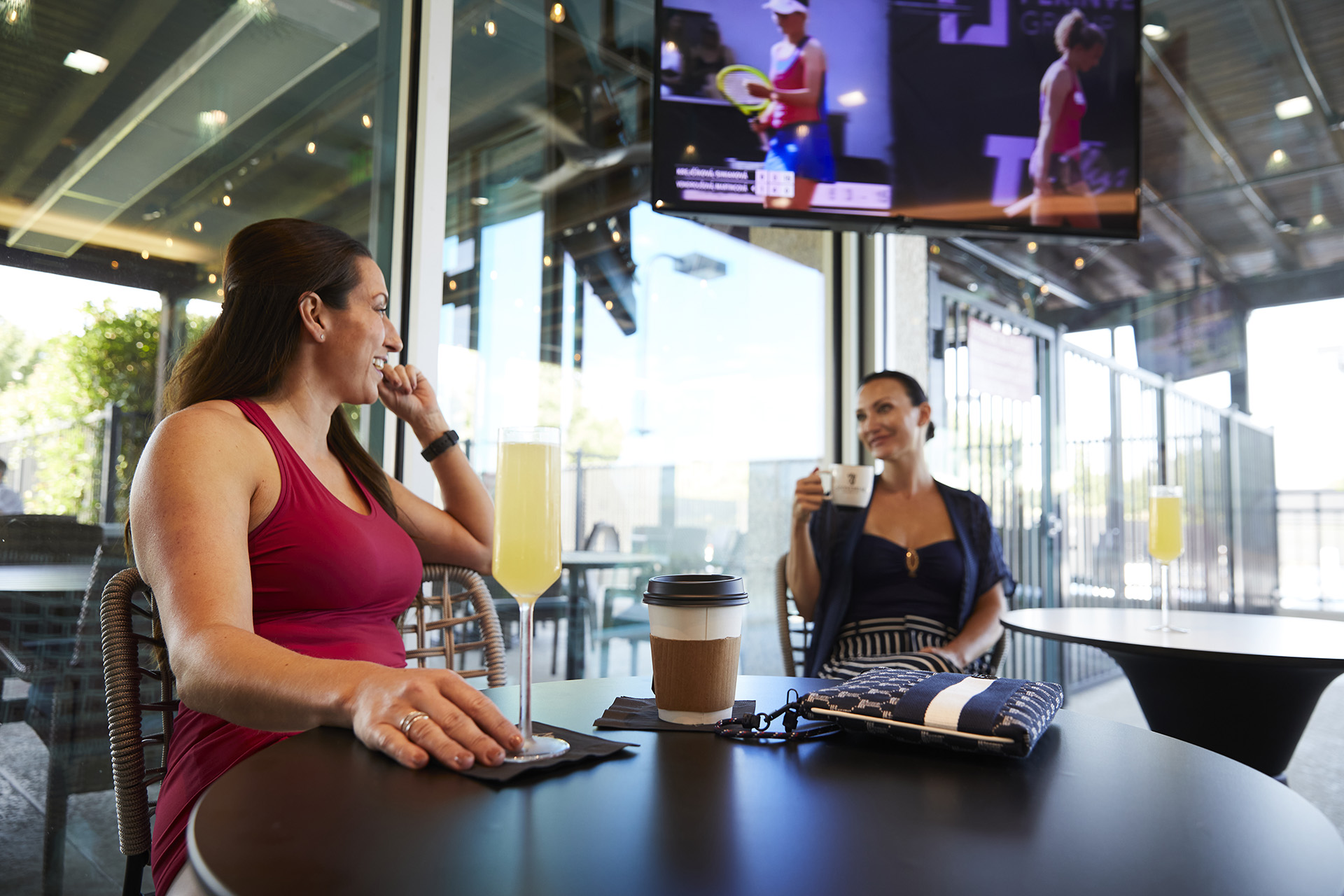 Stonebriar Country Club - Tennis Lounge