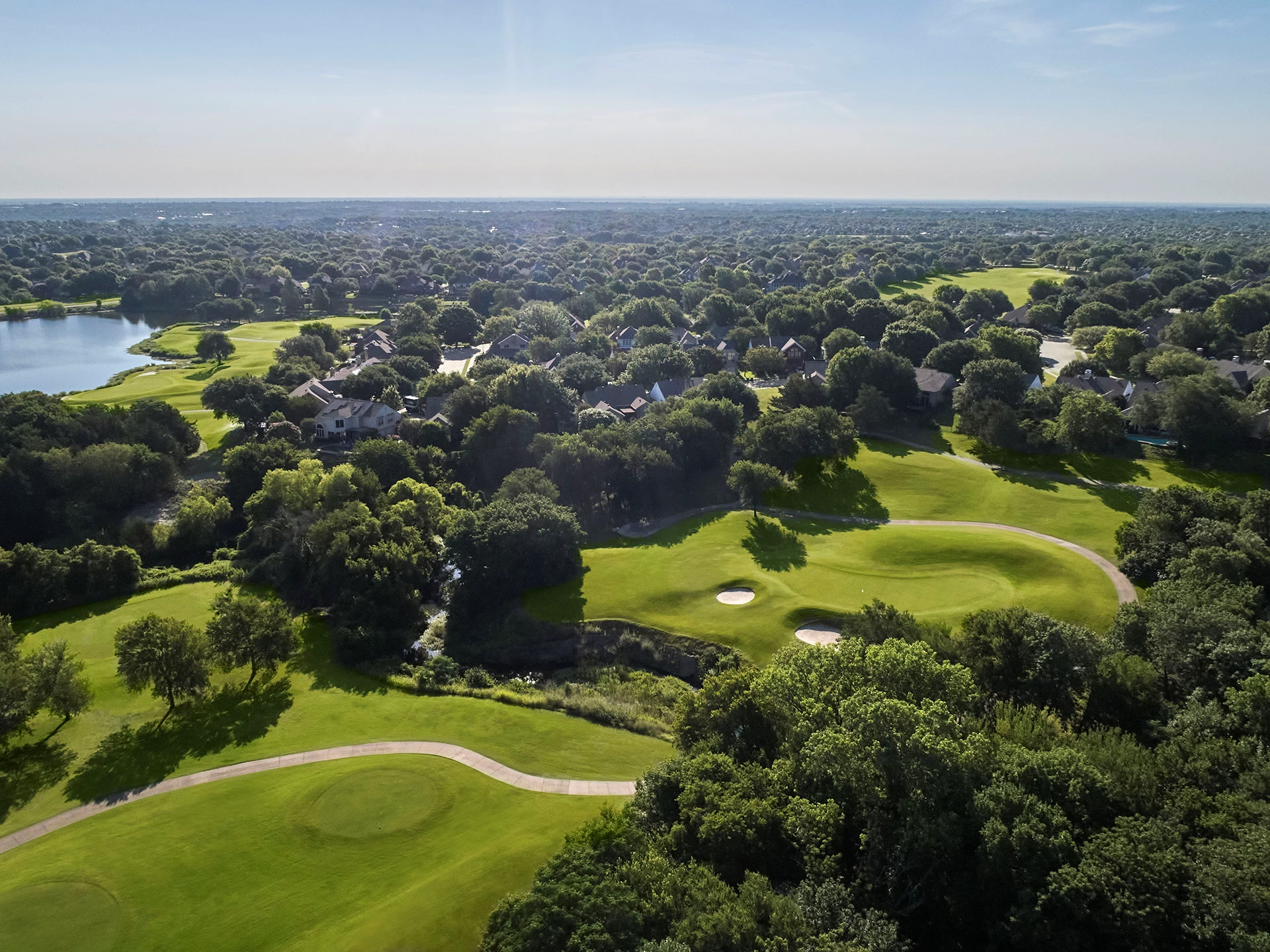 Stonebridge Ranch Country Club - Hills Course Drone