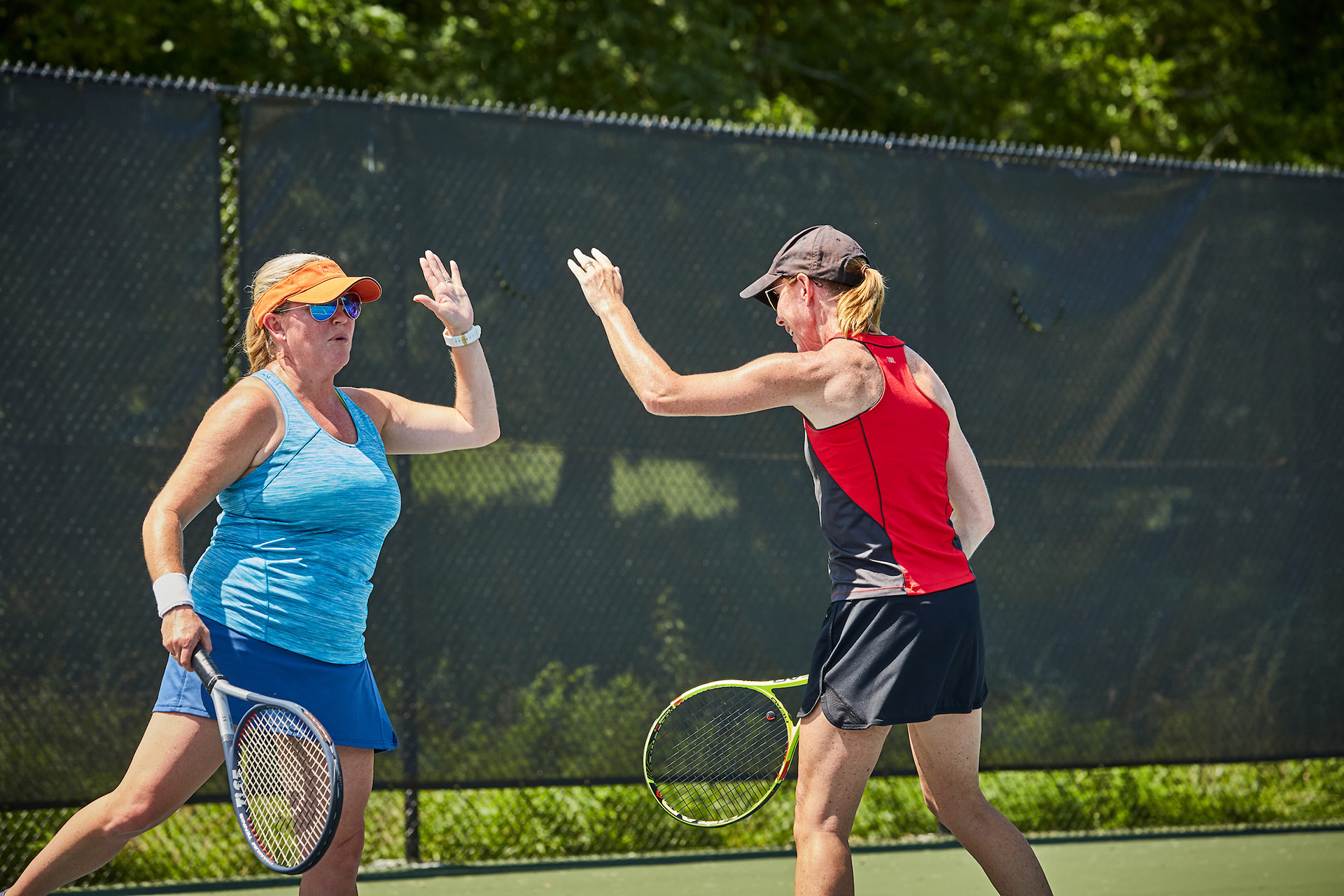 Temple Hills Country Club - Members playing tennis