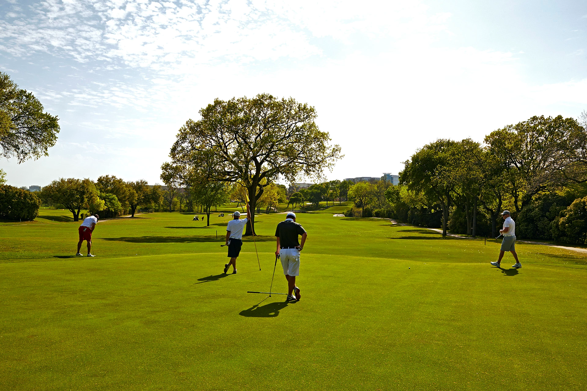 The Clubs of Prestonwood - Golfers on the green