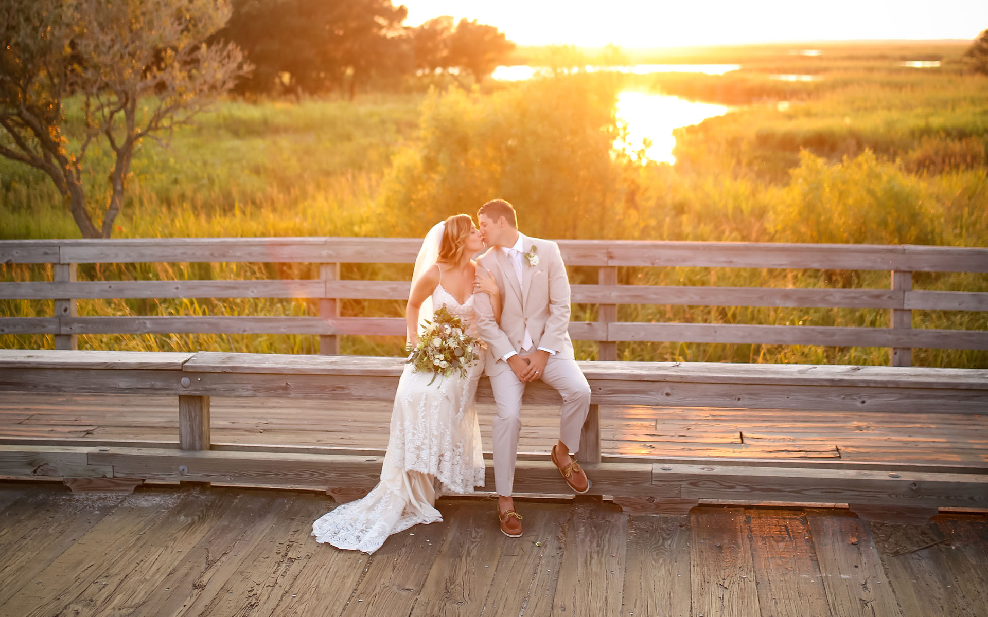 The Currituck Club - Wedding Couple