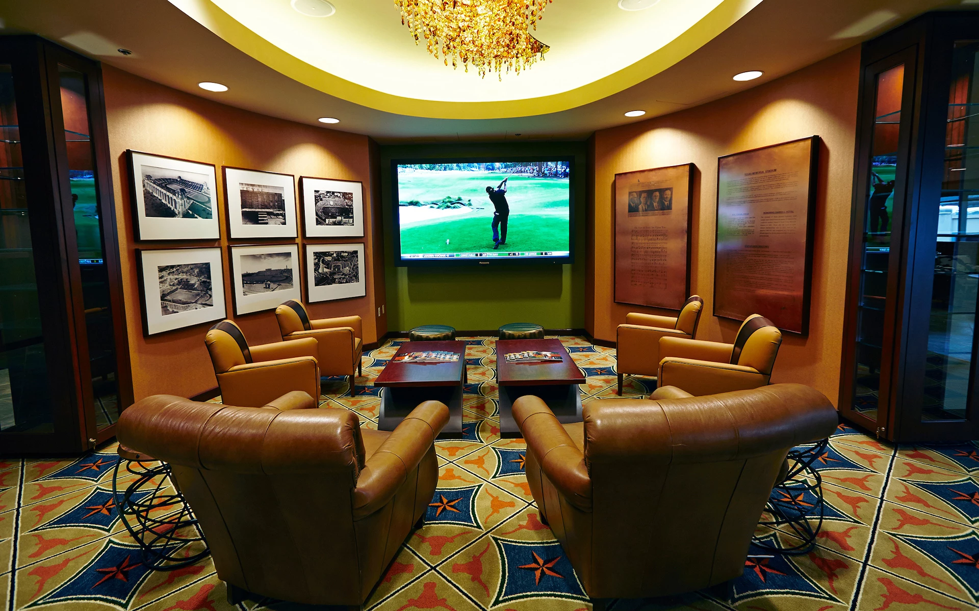 The University of Texas Club - Media Room