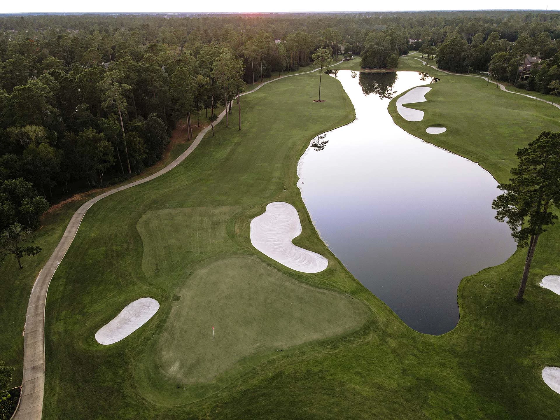 The Player Course hole 18