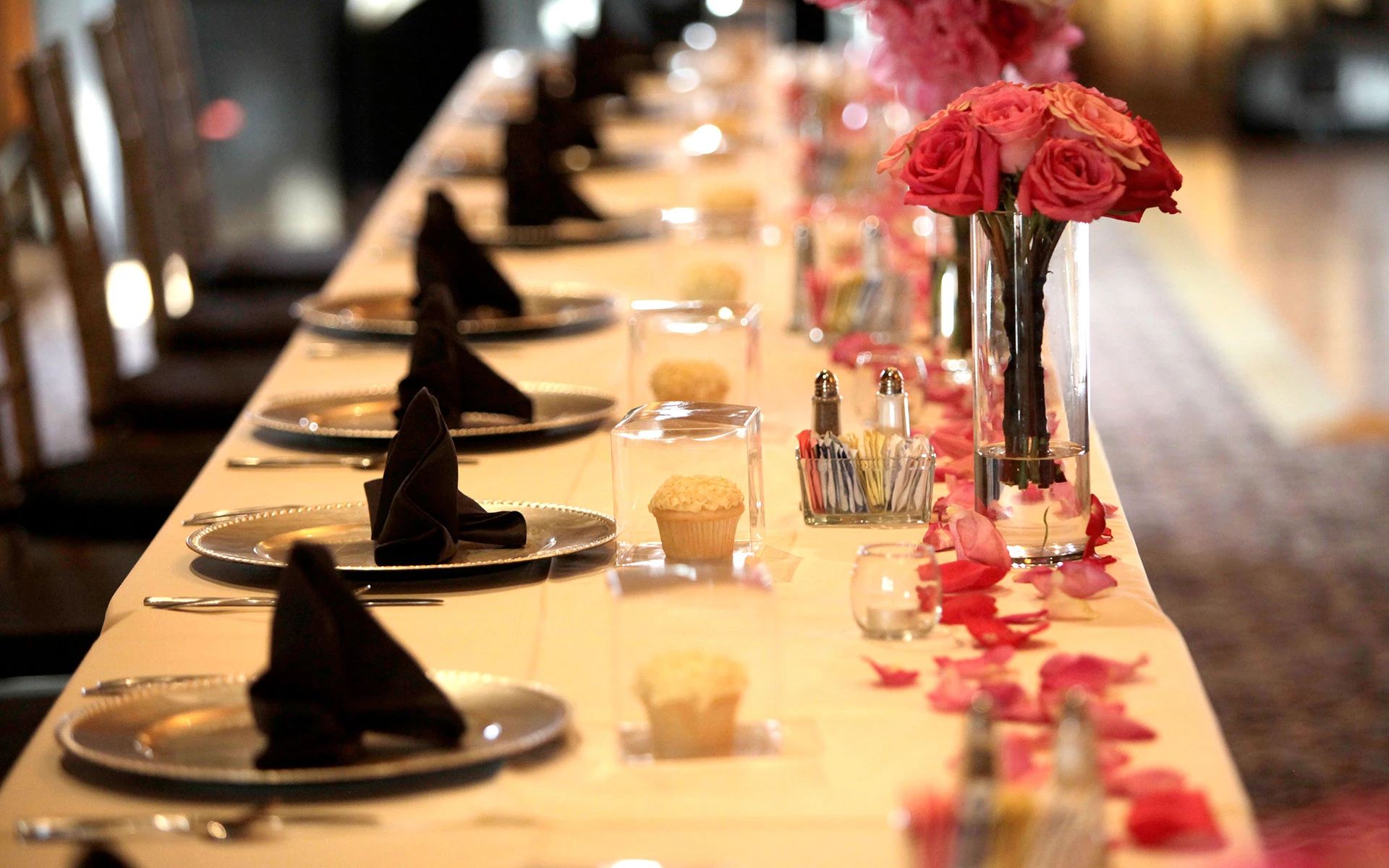 Walnut Creek Country Club - Wedding Table Setting